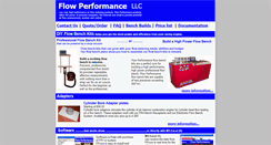 Desktop Screenshot of flowperformance.com