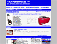 Tablet Screenshot of flowperformance.com